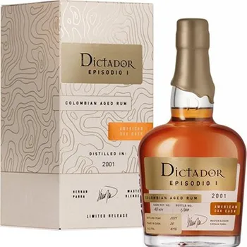 Rum Dictador Episodio American Oak Cask 2001 0,7 l