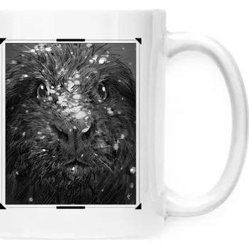 Hrnek malý bílý s potiskem Guinea Pig (Hrníček)