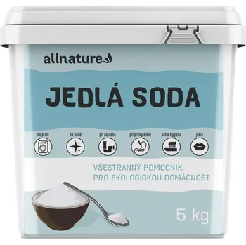Přisada na vaření a pečení Allnature Jedlá soda 5 kg
