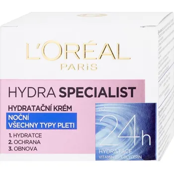 Pleťový krém L'Oréal Hydra Specialist noční hydratační krém 50 ml