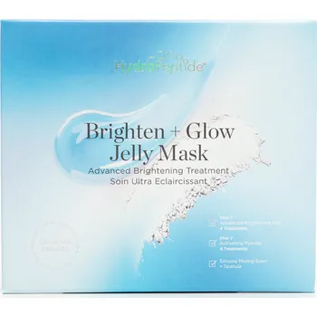Pleťová maska Hydropeptide Brighten and Glow Jelly Mask - Pokročilé Rozjasňující Ošetření 4 ks
