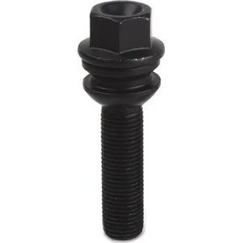 Šroubek na kolo Bimecc Kolový šroub M14x1,5x42 koule R14, klíč 19, černý