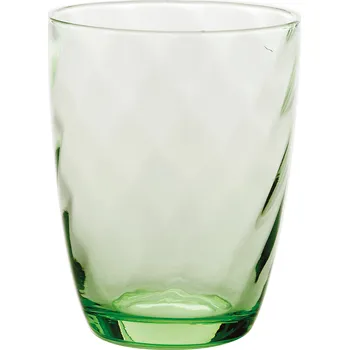 Sklenice Zafferano, Skleněný pohár Torson 320 ml světle zelený - Formadore