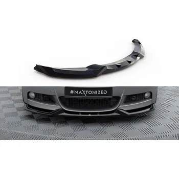 Autodíl Spojler pod nárazník lipa V.1 BMW 1 M-Pack E82 černý leský plast