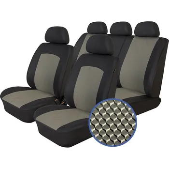 Potah sedadla Autopotahy Citroen Berlingo II, od r. 2008, Dynamic šedé SIXTOL