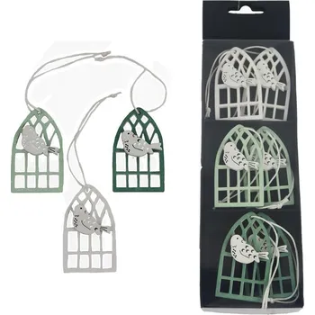 Velikonoční dekorace Jarní dekorace k zavěšení, 6 ks D6104