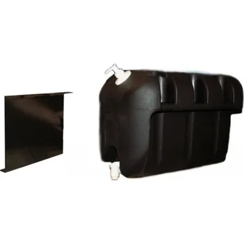 Palivová nádrž Nádrž na vodu 30 litrů - hranatá - se sadou držáků vertikal