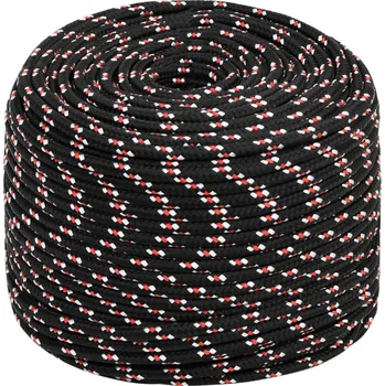 Lano ZBXL Lodní lano černé 10 mm 100 m polypropylen