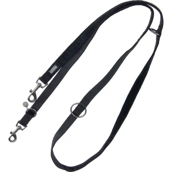 Postroj pro psa Nomad Tales Blush postroj ebony - vhodné vodítko: délka 200 cm, šířka 20 mm