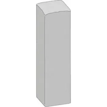 Zahradní obrubník CS-BETON Palisáda CITY 16/16/40 červená