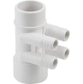 LVJ Vodní rozdělovač trnový (Divertor) - 4 x 21,5 mm - L-3007C