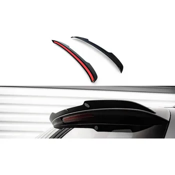 Tuning Prodloužení spoileru Audi A4 S-Line / S4 Avant B8 Facelift černý lesklý plast