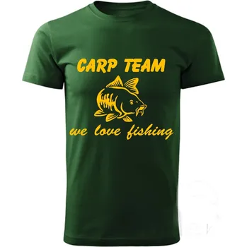 Rybářské oblečení tričko pro rybáře CARP TEAM 3XL