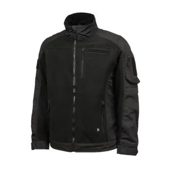 Pánská casual bunda Flisová bunda Brandit Ripstop, černá - L