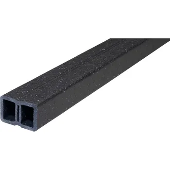 Terasové prkno UPM Podkladový hranol k WPC ProFi Deck / Černá 4000 mm