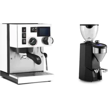 Kávovar Rancilio Silvia BC PID, white + Rocket Espresso SUPER FAUSTO,…