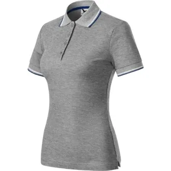 Dámské tričko Malfini Focus Polokošile dámská tmavě šedý melír