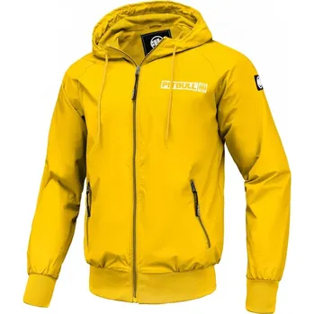 Pánská casual bunda PitBull West Coast - pánská bunda ATHLETIC LOGO 2024 žlutá S