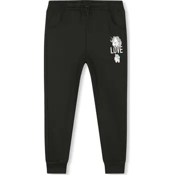 Dívčí tepláky - KUGO TM7202B, černá Barva: Černá, Velikost: 98