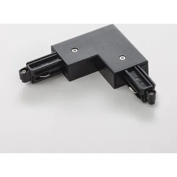 Bodové svítidlo Arelux Levý napáječ "L" pro 1F lištu MINI TRACK Barva: Bílá