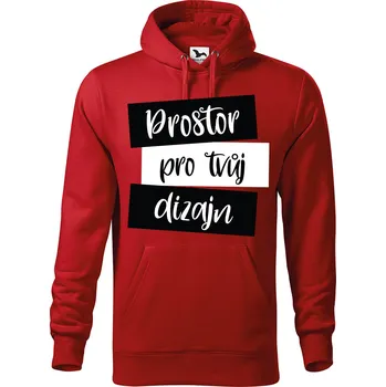 Pánská mikina Pánská mikina s vlastním potiskem Barva: Červená, Velikost: 4XL