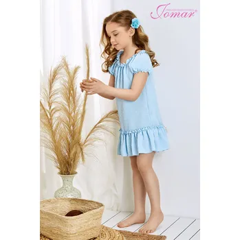 Dámské šaty Divčí šaty 895 Jomar modré