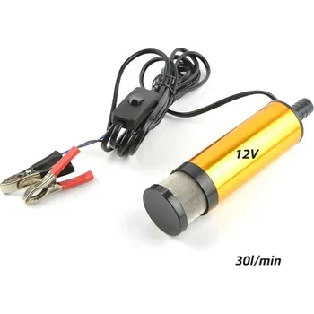 Čerpadlo Ponorné čerpadlo 30l/min, s krokosvorkami a vypínačem, včetně filtru 12V