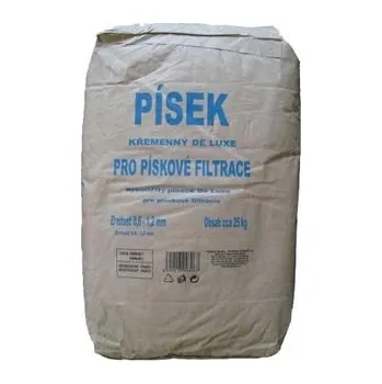 Bazénová filtrace písek do filtrace 25kg, zrnitost 0,6-1,2mm VODNÁŘ