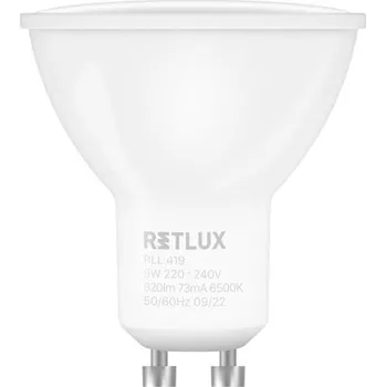 Žárovka Retlux RLL 419 GU10 LED žárovka 9W