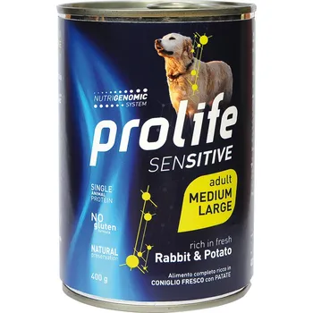 Krmivo pro psa 1x400 g Sensitive Rabbit Prolife