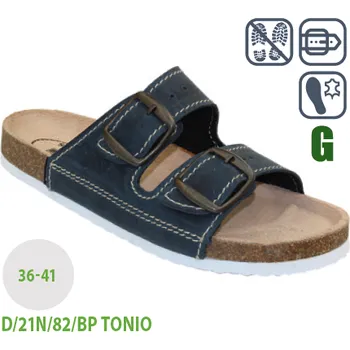 Dámská zdravotní obuv Santé D/21N/82/BP TONIO Barva: Modrá, Velikost: 38, Stélka: Anatomicky tvarovaná