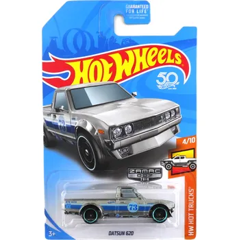 autíčko Hot Wheels Datsun 620 Zamac Walmart Exclusive US Karta