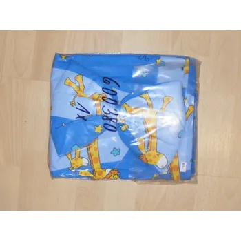 Nebesa nad postýlku Nebesa nad postýlku BROTEX modré žirafy