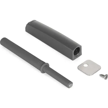 Nábytkové kování Emuca Píst pro bezúchytkové otevírání dveří LITE / Antracit