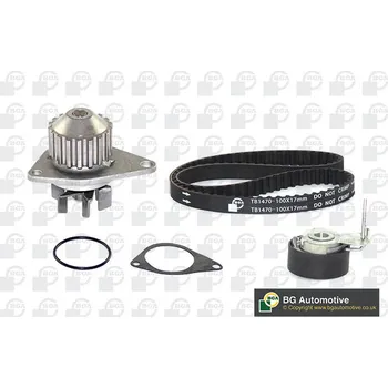 Rozvod motoru Vodní pumpa + sada ozubeného řemene, , 0831S1, 1201G0, 1609417080, 83184, 83185, 9631152480, 9631169188, BGA, TB1470CPK