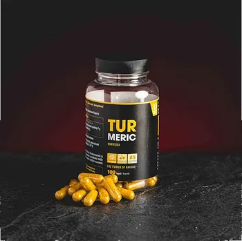 Přírodní produkt Turmeric Kurkuma 100 kapslí
