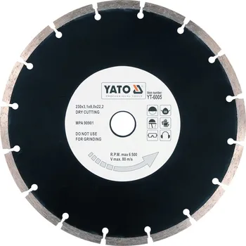 Brusný kotouč Yato yt-6005 kotouč diamantový segment - hs 230mm, YT-6005