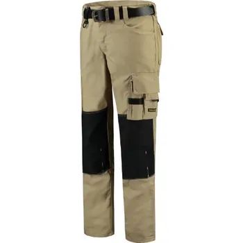 Pánské kalhoty Malfini Cordura Canvas Work Pants pracovní kalhoty unisex khaki 50