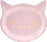 PartyDeco Papírové talířky kočka 20 cm…