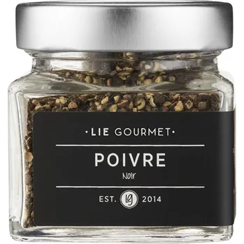 Koření Černý pepř 80 g, drcený, Lie Gourmet