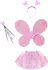 Karnevalový kostým Rappa Dětský kostým květinka s křídly 104-150 cm