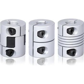 Pružná spojka - svěrná, pevná, flexibilní spojka, Rozměr 5x5, Typ Svěrná