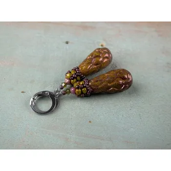 Korálek Náušnice Dingir č.1954 - stavebnice