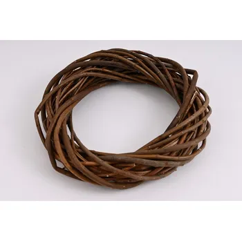 Věnec Proutěný věnec 7 x 35 cm, hnědý