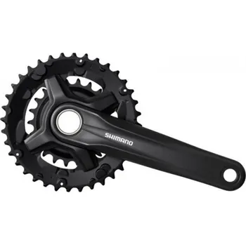 Klika na kolo Kliky Shimano Altus FC-MT210 36/22 Černé bez krytu s BB