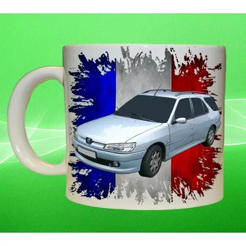 hrnek Peugeot 306 I 75ml (hrneček s autem )