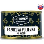 HOTOVKY Z PLECHOVKY Fazolová polévka na kyselo Varianta: 400 ml