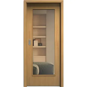 Interiérové dveře SAPELI ELEGANT PRAKTIK M40 - START - POSUVNÉ DVEŘE VČ. ZÁRUBNĚ - Dub Průchozí šířka (cm): 110, Průchozí výška (cm): 210, Typ skla: Planibel bronz