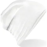 Čepice pánská Beechfield Jersey Beanie - bílá