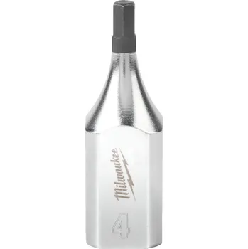 Dílna MILWAUKEE 3/8" čtverec 4mm Hex nástrčná hlavice